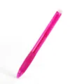 Rosa radierbarer Gelstift mit glattem Schreiberlebnis und sauberem Radierer für Büro. - Rosa