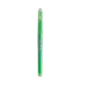 Stylo gel effacable vert dote d'un embout thermique et d'un joli motif de flamme. - Vert Clair