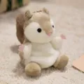 Mignon pendentif porte-clés en peluche écureuil, adorable charme de sac pour les femmes. - Écureuil