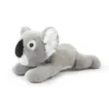 Schattige grijs-witte koala pluche knuffel, zacht speelgoed dier voor jonge kinderen. - Koala