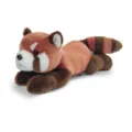 Schattige rode panda pluche knuffel zacht speelgoed pop voor kinderen metgezel en cadeau. - Rode panda
