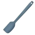 Silicone spatula kitchen tool grey cooking utensil single piece variant presentation. - Spatula / Blue