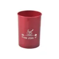 Red kitchen utensil holder storage bucket for cooking tools organizer container stand. - Storage Tube