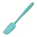 Silicone spatula for baking, mint green cake cream scraper with hanging hole, kitchen tool - Mint Green