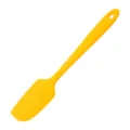 Bright yellow silicone spatula for kitchen baking cake cream scraper baking tool set - Yellow