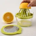 Manual citrus juicer hand press orange squeezer plastic lemon squeezer with measuring cup - Multifunctional Juicer