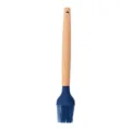 Pennello da cucina in silicone con manico in legno, variante blu, utensile pratico. - Pennello per Olio