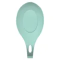 Poggiacucchiaio in silicone verde menta, supporto per utensili da cucina resistente per cucchiai. - Verde Nordico