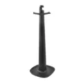 Black kitchen utensil holder stand replacement base for silicone cooking tool sets organizer. - Storage Rack