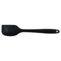 Spatule de cuisson en silicone noir, racloir a creme souple pour cuisine et patisserie. - Grand Racleur Noir
