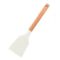 Silicone spatula with wooden handle non-stick kitchen cooking tool for home use cookware - Spatula