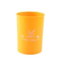 Yellow kitchen utensil holder storage container bucket for cooking tools and kitchen accessories - Utensil Holder
