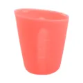 Ροζ σιλικόνης δοσομετρητής 500ml χωρητικότητα βαθμολογημένο μαλακό κύπελλο. - 500ml / Κόκκινο