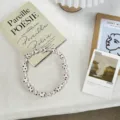 Foulard ruban perles pois style coréen, bandeau ou collier polyvalent pour femmes élégantes. - 13#-Choker à Pois / Taille unique