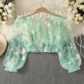 S / Tops / Green