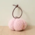 Grazioso portachiavi con ciondolo a zucca di peluche rosa, morbida bambola per borsa. - Portachiavi 10cm / Rosa