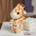 Cute Cartoon Giraffe Plush Slap Bracelet Soft Animal Wristband Toy Kids Party Toys - Deer
