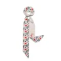 Long foulard twilly floral pour femme ruban de cou accessoire de sac élégant été - 140CM*6CM / KK-21-14