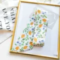 Écharpe twilly à motif de fruits pour femme, élégant ruban de sac à main et foulard chic. - Style 29 / 90x5cm