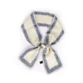 Foulard twilly en soie pour femme, ruban élégant pour sac à main et cou de style chic. - Light jaune