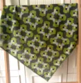 Foulard carré en coton géométrique rétro pour femmes, idéal pour le travail, tour de cou ou taille. - Taille unique / 08#-Style Floral Violet Vert