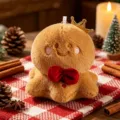 Christmas gingerbread octopus plush toy cute stuffed doll holiday gift home decoration - Gingerbread Man