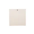 Pièce en bois carrée brute avec trou pré-percé pour loisirs créatifs et décorations DIY. - 3cm / Tranche de Bois Carrée Poinçonnée