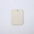 Tranche de bois rectangulaire vierge pendentif DIY bricolage panneau en bois pour art fait main - 3cm / Tranche de Bois Rectangulaire Arrondie