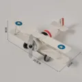 Handmade iron WWII fighter plane model retro vintage airplane toy for desktop decor ornament. - White Five-Star Airplane