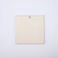 Plaque en bois carree vierge avec trou pour bricolage peinture artisanat pendentif DIY. - 3cm / Tranche de Bois Carrée à Angle Droit et Trou Formé