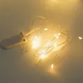 Warm LED string lights with battery box, perfect for romantic room bedroom holiday decoration. - LED Decorative String Lights