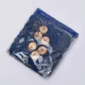Mediterranean decorative fishing net with wooden floats for wall hanging background. - 2x4m Blue Shell Float