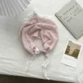 French sweet lace triangular scarf retro pastoral cute decorative headscarf for women - Pink Floral (04#) / 100x28cm / Pink
