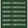 Christmas letter banner poster party decoration green background festive holiday photo prop - Green Letter