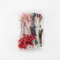 Gemischte getrocknete Blumen gepresste Blumen Bastelmaterial Packung fuer Epoxidharzkerzen. - Blumenmaterial-Paket A