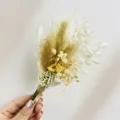 Mini dried flower bouquet natural preserved small floral arrangement for gift and home decor - XH139
