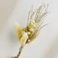 Mini bouquet di fiori secchi naturali piccolo allestimento floreale per decorazioni scatola regalo. - Mini Bouquet di Fiori Secchi(XH234)