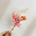 Mini dried flower bouquet detail, natural preserved floral arrangement for gift box decoration. - XH251
