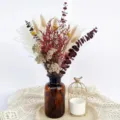 Dried flowers bouquet small reed and rabbit tail grass natural home decor variant - Dried Flower Bouquet (HS199)