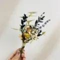 Mini natural dried flower bouquet for gift box decoration, greeting card, and party favors. - XH10
