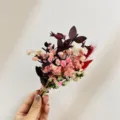 Mini μπουκέτο αποξηραμένων λουλουδιών για DIY χειροτεχνίες, διακόσμηση σπιτιού και κορνίζες. - XH31