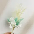 Mini dried flower bouquet for car decor, wedding gift box, and lovely floral arrangement details. - XH42