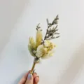 Mini dried flower bouquet preserved baby's breath gift for birthday Valentine's Day - Mini Dried Flower Bouquet (XH21)