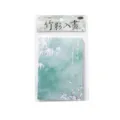 Chinese style bamboo memo pad, 80 sheets aesthetic notepad for journal and daily memo use. - Bamboo Shadows into Painting