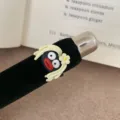 Anillo de novedad estilo coreano con personaje de dibujos animados 3D, terciopelo. - Muñeca Fea Flequillo Largo