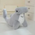 Cute grey hammerhead shark plush toy soft ocean animal stuffed doll for children birthday gift - Hammerhead Shark