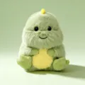 Cute green plush toy stuffed dinosaur doll soft fluffy animal for kids gifts wholesale - Dinosaur