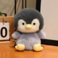 Peluche pinguino grigio morbido animale di peluche giocattolo carino opzione regalo SKU - Pinguino