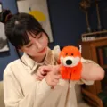 Cute fox plush slap bracelet toy, soft stuffed animal wrist band for kids holiday gift. - 25cm / Fox Slap Bracelet