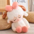 Cute Aries Sheep Plush Toy Soft Stuffed Ram Doll Hugging Pillow For Kids Birthday Gift - 38 cm